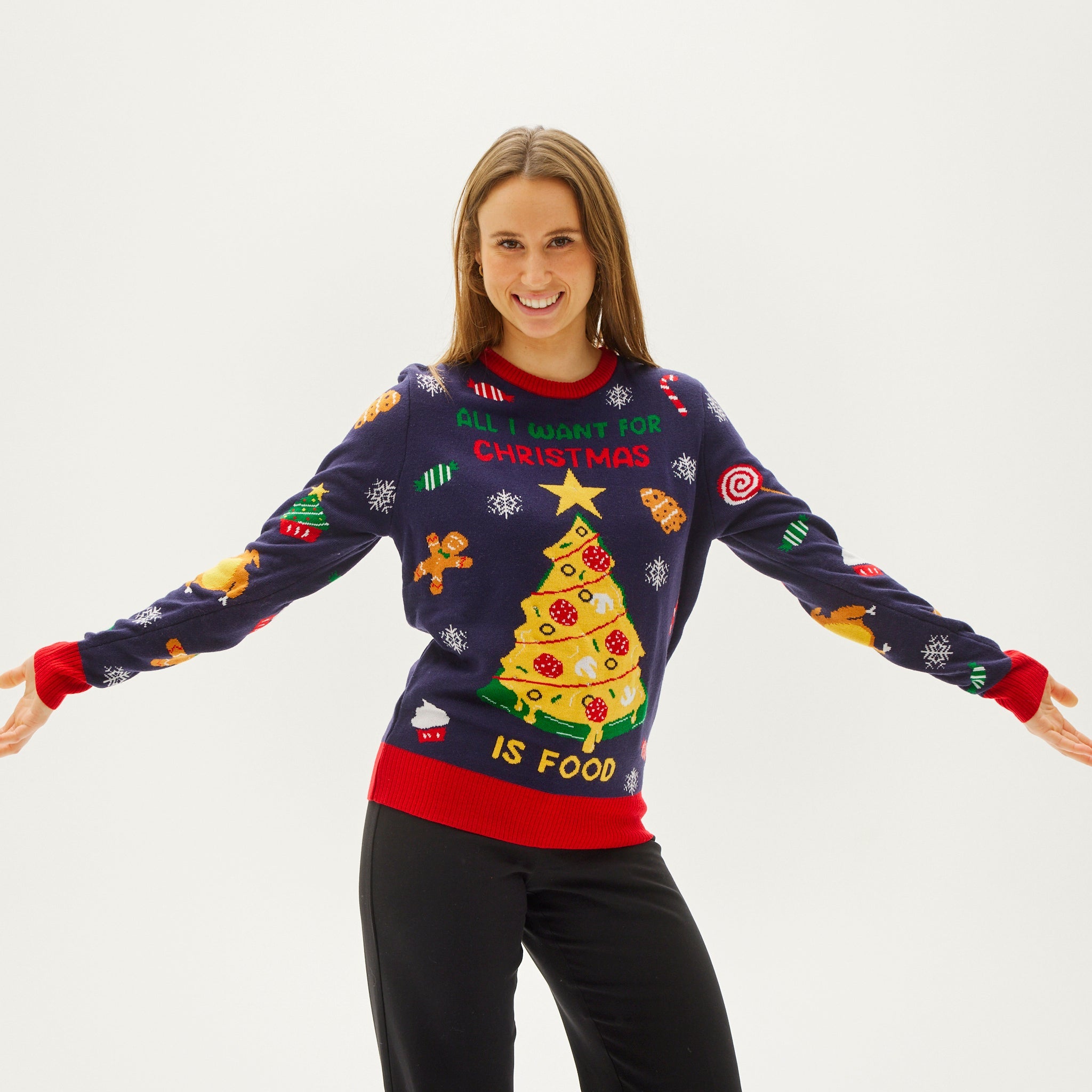 All I Want For Christmas Is Food - Femme