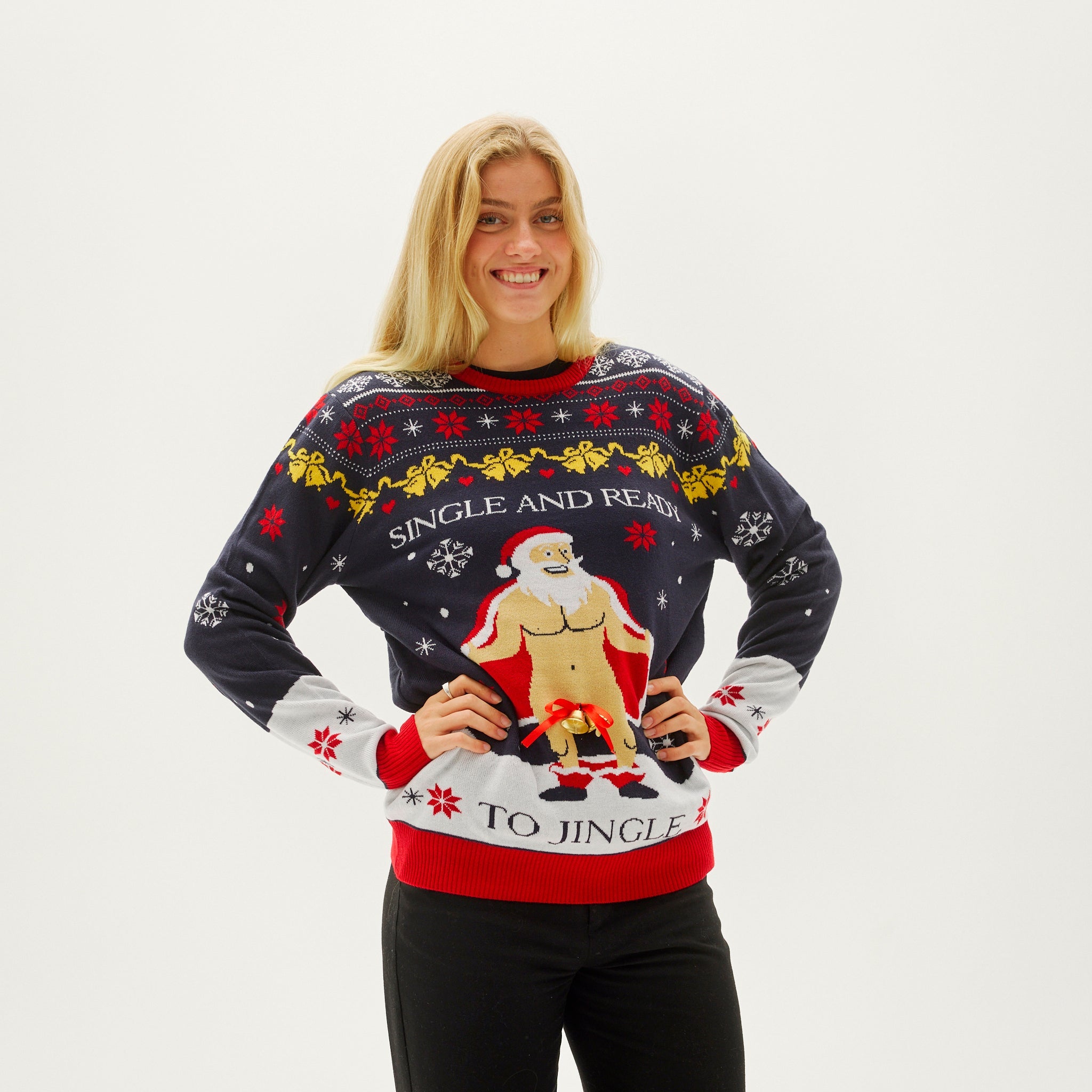 The Single And Ready To Jingle Sweater - Femme