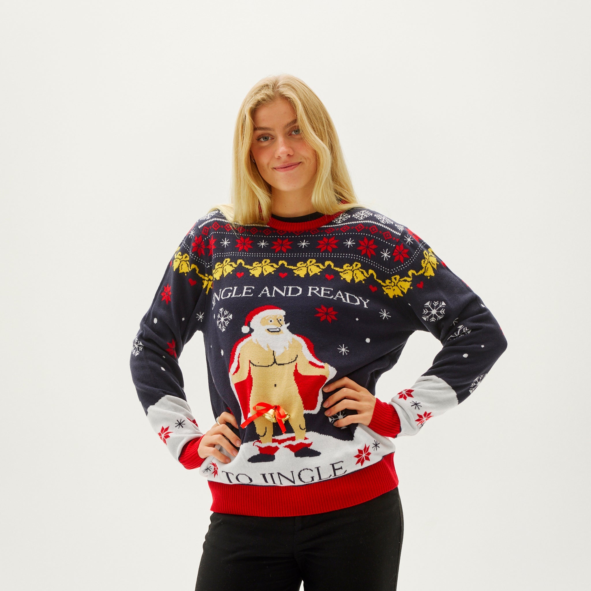 The Single And Ready To Jingle Sweater - Femme