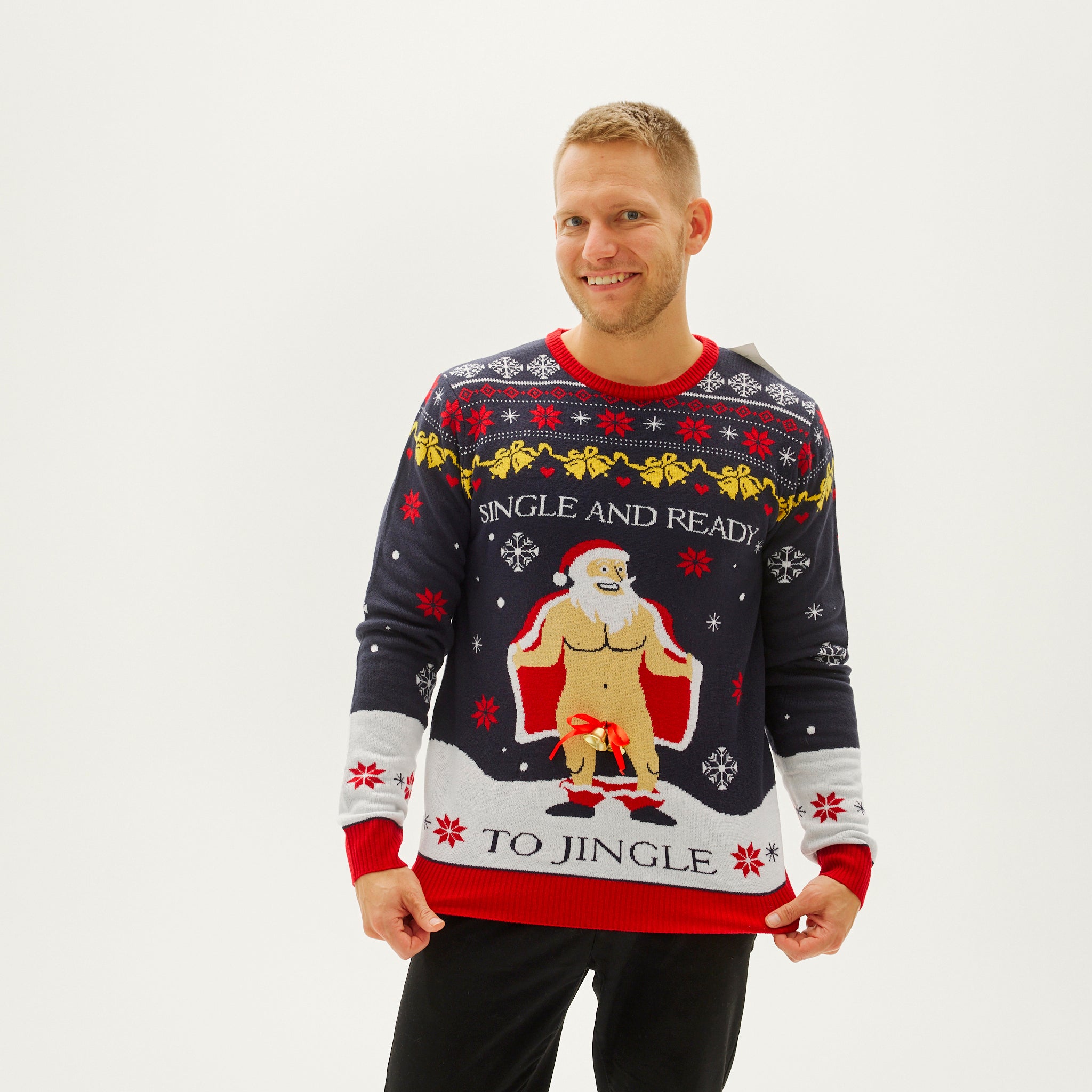 The Single And Ready To Jingle Sweater - Homme