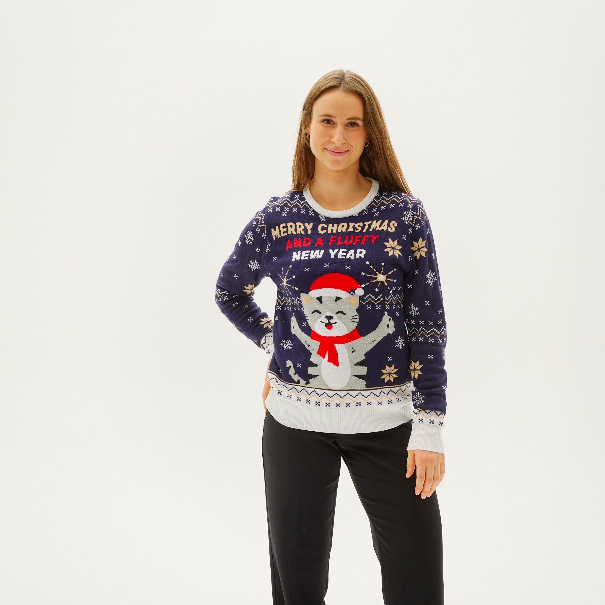 Merry Christmas And A Fluffy New Year - Femme