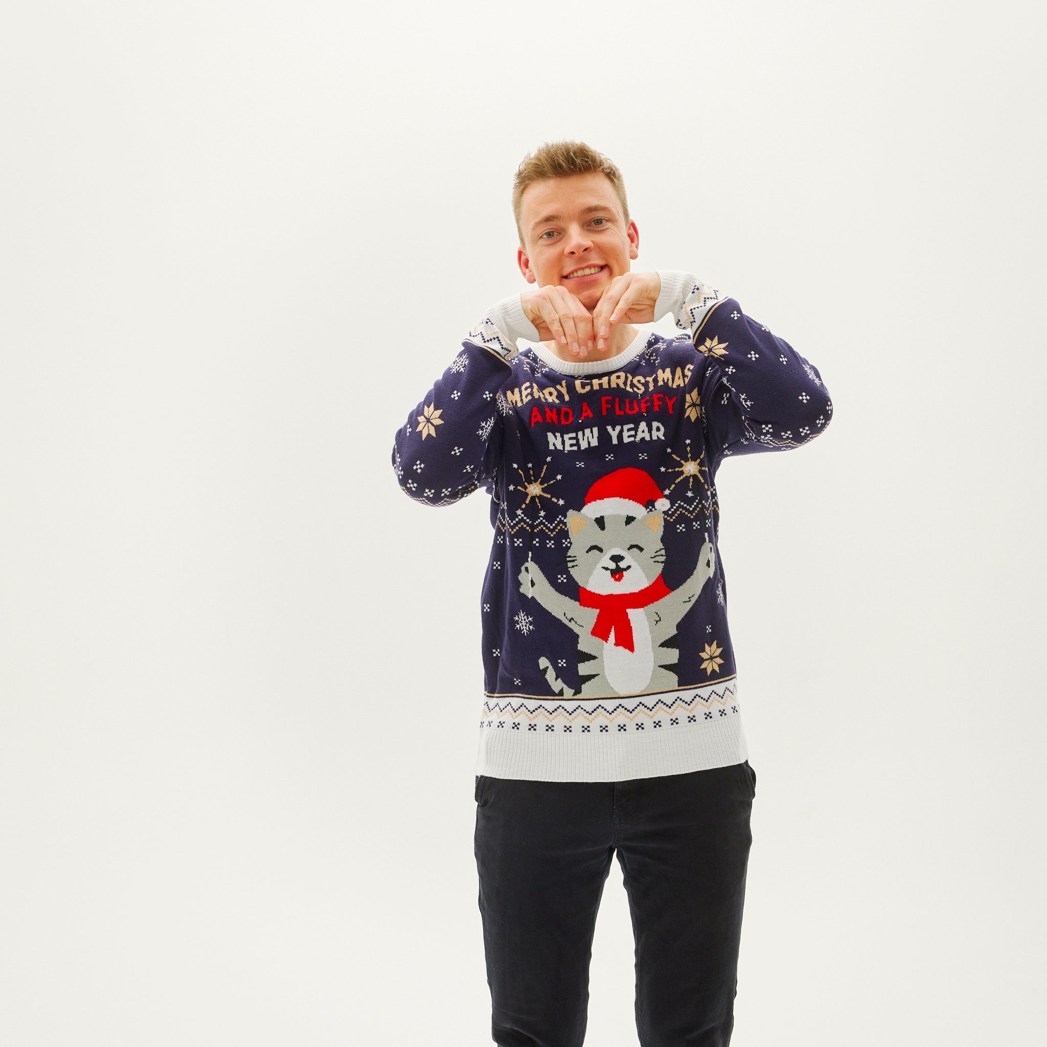 Merry Christmas And A Fluffy New Year - Homme